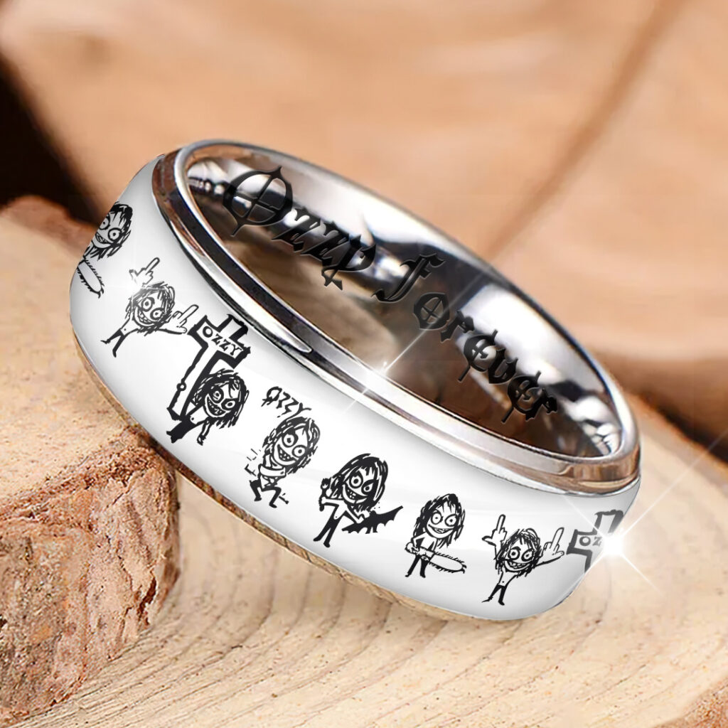 Ozzy Osbourne Custom Alloy Ring – GNE 4131 | Gifnestbuys