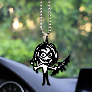Ozzy Osbourne Custom shape 2-sided Acrylic Car Ornament - GNE 4102