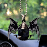 Ozzy Osbourne Custom shape 2-sided Acrylic Car Ornament - GNE 4157