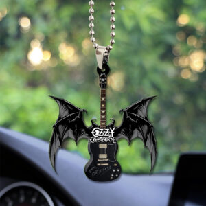 Ozzy Osbourne Custom Shape 2-sided Acrylic Car Ornament – TANTN 14770