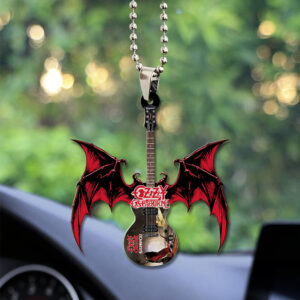 Ozzy Osbourne Custom shape 2-sided Acrylic Car Ornament - TANTN 14891