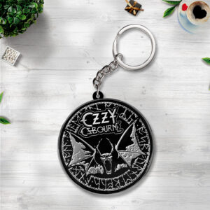 Ozzy Osbourne Custom Shape 2-sided Keychain - TANTN 14695
