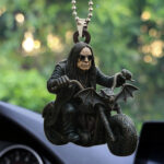 Ozzy Osbourne Custom shape 2-sided Acrylic Car Ornament - GNENEW607