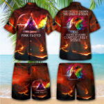 Pink Floyd 3D Hawaiian Apparel - TMTHU 173