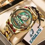 Philadelphia Eagles Alloy Luxury Quartz Watch - TANTN 14829