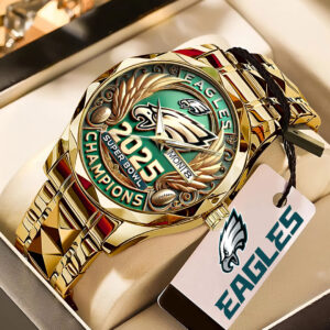 Philadelphia Eagles Alloy Luxury Quartz Watch - TANTN 14829