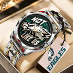 Philadelphia Eagles Alloy Luxury Quartz Watch - TANTN 14974