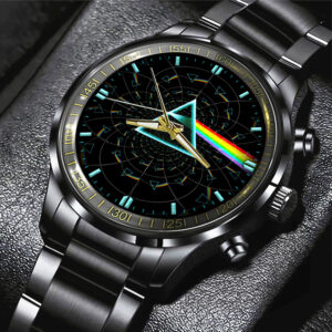 Pink Floyd Black Stainless Steel Watch - GNE 872