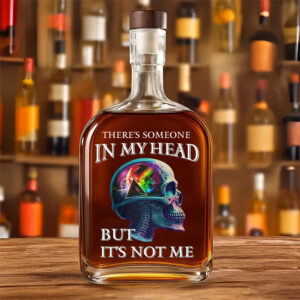 Pink Floyd 25oz Empty Whiskey Bottle - TANTN15154
