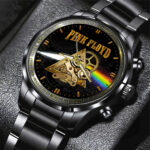 Pink Floyd Black Stainless Steel Watch – GNE 1042