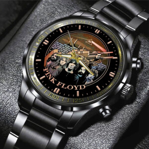Pink Floyd Black Stainless Steel Watch - GNE 1210