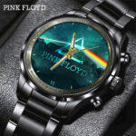 Pink Floyd Black Stainless Steel Watch – GNE 347