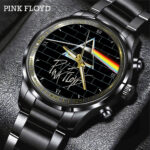 Pink Floyd Black Stainless Steel Watch – GNE 364