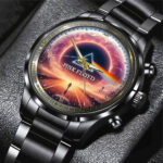 Pink Floyd Black Stainless Steel Watch – GNE 401