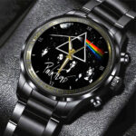 Pink Floyd Black Stainless Steel Watch – GNE 475