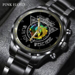 Pink Floyd Black Stainless Steel Watch – GNE 584