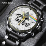 Pink Floyd Black Stainless Steel Watch – GNE 585