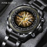 Pink Floyd Black Stainless Steel Watch – GNE 663