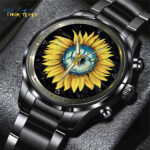 Pink Floyd Black Stainless Steel Watch – GNE 697