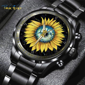 Pink Floyd Black Stainless Steel Watch - GNE 697