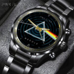Pink Floyd Black Stainless Steel Watch – GNE 727