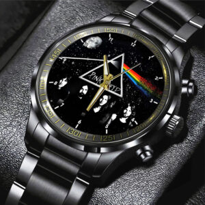 Pink Floyd Black Stainless Steel Watch - HOATT 4584
