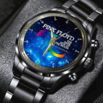 Pink Floyd Black Stainless Steel Watch – HOATT 4730