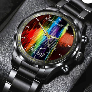 Pink Floyd Black Stainless Steel Watch - HOATT 4849
