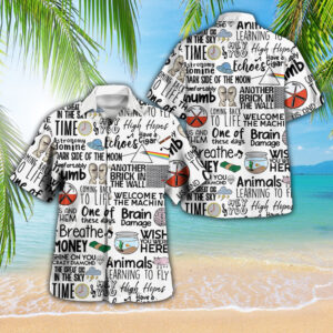 Pink Floyd 3D Hawaiian Apparel - GNE 2681