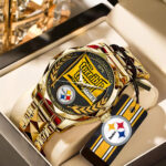 Pittsburgh Steelers 2025 Alloy Luxury Quartz Watch - TANTN15652