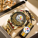 Pittsburgh Steelers 2025 Alloy Luxury Quartz Watch - TANTN15653