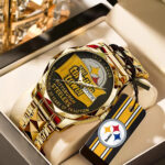 Pittsburgh Steelers 2025 Alloy Luxury Quartz Watch - TANTN15487