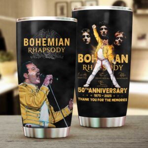 Queen Band x Freddie Mercury Tumbler Cup - MAITM 10124