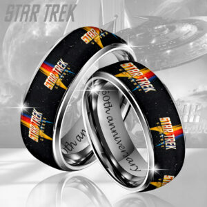 Star Trek 60th Anniversary 2026 Custom Alloy Ring - TMTHU649