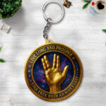 Star Trek Custom Shape 2-sided Keychain - TMTHU600