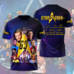 Star Trek 60th Anniversary 2026 3D Apparel - TMTHU550