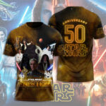 Star Wars 50th Anniversary 3D Apparel - TMTHU520