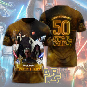 Star Wars 50th Anniversary 3D Apparel - TMTHU520