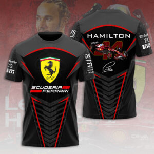 Scuderia Ferrari x Lewis Hamilton 3D Apparel - HOATT 8714