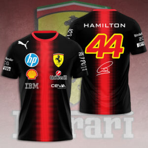 Scuderia Ferrari x Lewis Hamilton 3D Apparel - HOATT 9418