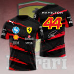 Scuderia Ferrari x Lewis Hamilton 3D Apparel - HOATT 9488