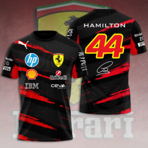 Scuderia Ferrari x Lewis Hamilton 3D Apparel - HOATT 9488