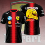 Scuderia Ferrari x Lewis Hamilton 3D Apparel - HOATT 9491