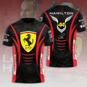 Scuderia Ferrari x Lewis Hamilton 3D Apparel - HOATT 9531