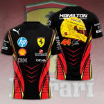 Scuderia Ferrari x Lewis Hamilton 3D Apparel - HOATT 9559