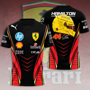 Scuderia Ferrari x Lewis Hamilton 3D Apparel - HOATT 9559