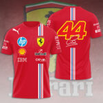 Scuderia Ferrari x Lewis Hamilton 3D Apparel - HOATT 9560
