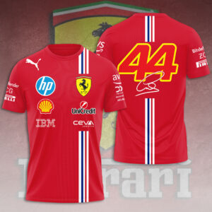 Scuderia Ferrari x Lewis Hamilton 3D Apparel - HOATT 9560