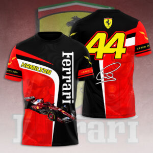 Scuderia Ferrari x Lewis Hamilton 3D Apparel - HOATT 9821