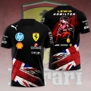 Scuderia Ferrari x Lewis Hamilton 3D Apparel - HOATT 9833